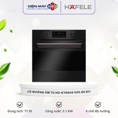 Lò nướng âm tủ Hafele HO-KT60A9 535.02.611