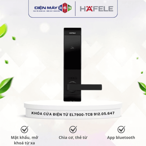 Khóa cửa điện tử Hafele EL7900-TCB 912.05.647