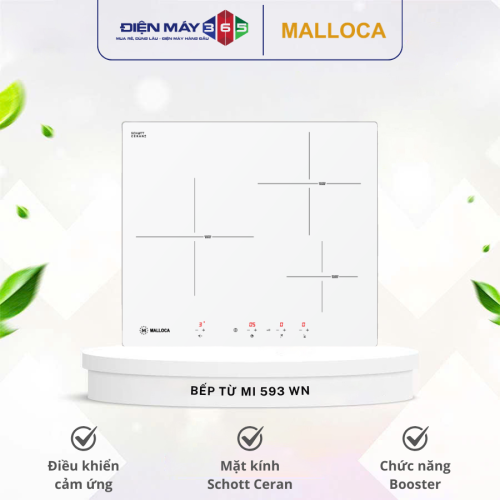 Bếp từ Malloca MI 593 WN