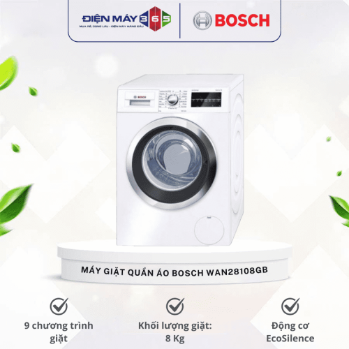 Máy giặt quần áo Bosch WAN28108GB