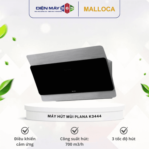 Máy hút khói khử mùi MALLOCA Plana K3444