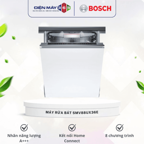 Máy rửa chén bát Bosch SMV88UX36E