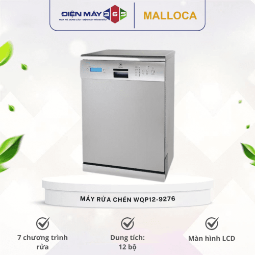 Máy rửa chén Malloca WQP12-9276