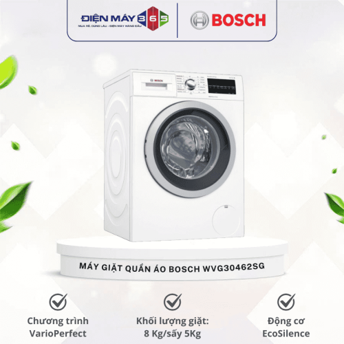Máy giặt quần áo Bosch WVG30462SG