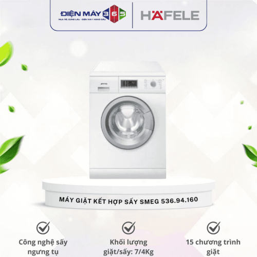 Máy giặt sấy âm tủ Hafele Smeg WDI14C7-2 536.94.160