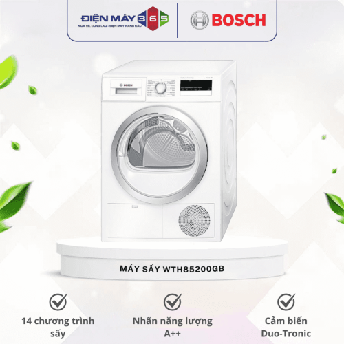 Máy sấy quần áo Bosch WTH85200GB