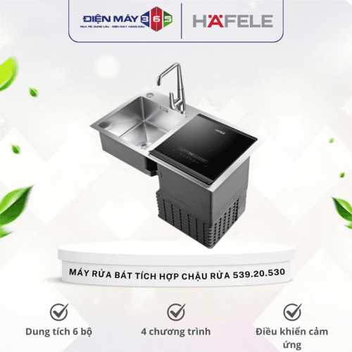 Máy rửa bát tích hợp chậu rửa Hafele HDW-SD90A 539.20.530