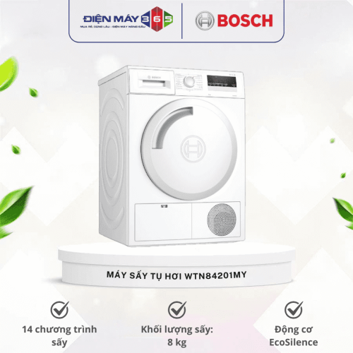 Máy giặt sấy quần áo Bosch WTN84201MY