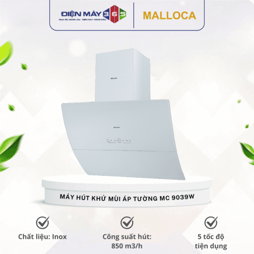 Máy hút khử mùi áp tường MALLOCA MC 9039W