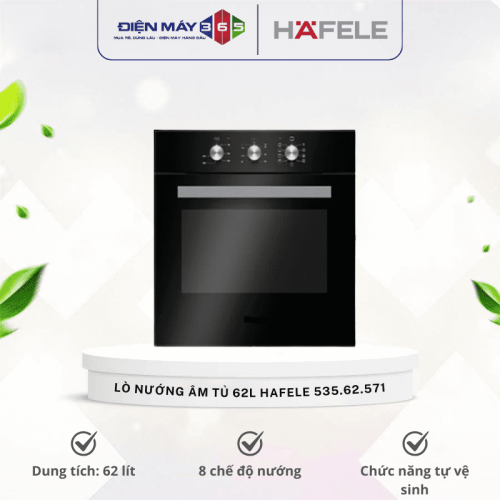 Lò nướng âm tủ 62L Hafele 535.62.571