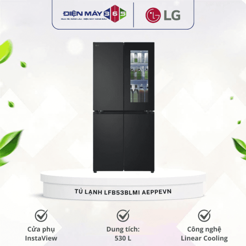 Tủ lạnh 4 cánh 530 lít LG LFB53BLMI AEPPEVN