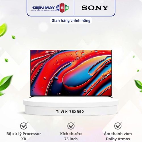 Tivi BRAVIA 9 Mini LED (QLED) 4K 75 Inch Sony K-75XR90