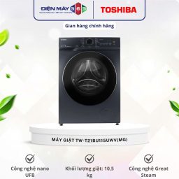 Máy Giặt Toshiba Inverter 10.5 Kg TW-T21BU115UWV(MG) cửa trước