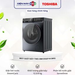 Máy Giặt Sấy Toshiba Inverter Giặt 12.5 Kg - Sấy 8 Kg TWD-BM135GF4V(MG)