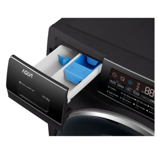 Ảnh máy Giặt Sấy Aqua Inverter Giặt 15 Kg - Sấy 10 Kg AQD-AH1500H.PS
