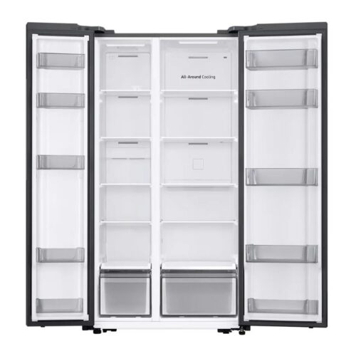 Ảnh tủ lạnh 2 cánh side by side Inverter 583 Lít Samsung RS57DG400EM9SV