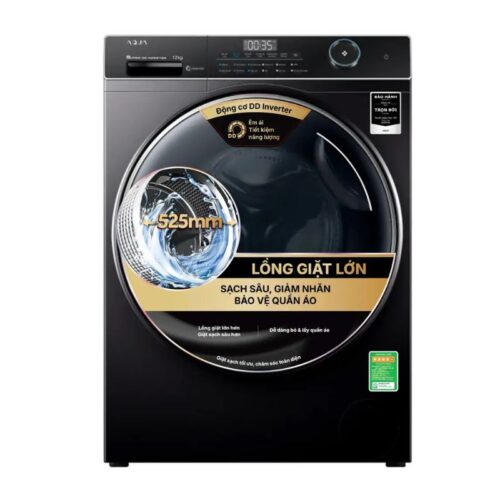 Máy Giặt Aqua Inverter 12 Kg AW12-B4959U1K(B) cửa trước