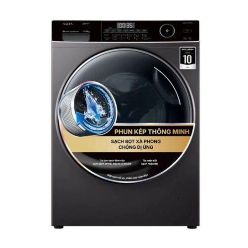 Máy Giặt Sấy Aqua Inverter Giặt 10 Kg - Sấy 6 Kg AQD-AH1000G.PS