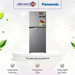 Tủ Lạnh 2 cánh Inverter 170 Lít Panasonic NR-BA190PPVN